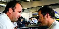 Slugger Labbe und Jacques Villeneuve
