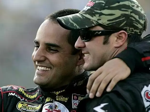 Titel-Bild zur News: Juan Pablo Montoya und David Stremme