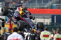 Bild zum Inhalt: Wieder eine technische Panne bei Red Bull Racing