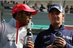 Lewis Hamilton (McLaren-Mercedes) und Nico Rosberg (Williams) 