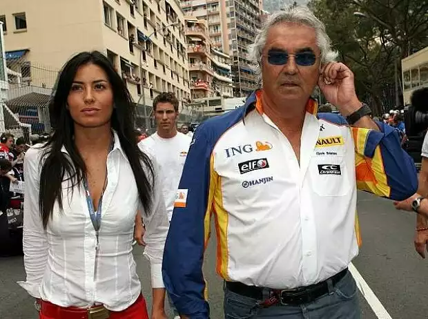 Titel-Bild zur News: Elisabetta Gregoraci mit Flavio Briatore