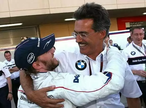 Titel-Bild zur News: Nick Heidfeld und Mario Theissen