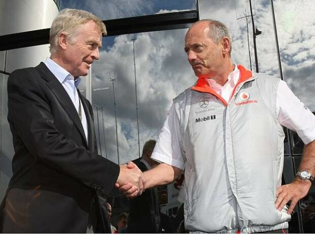 Max Mosley und Ron Dennis