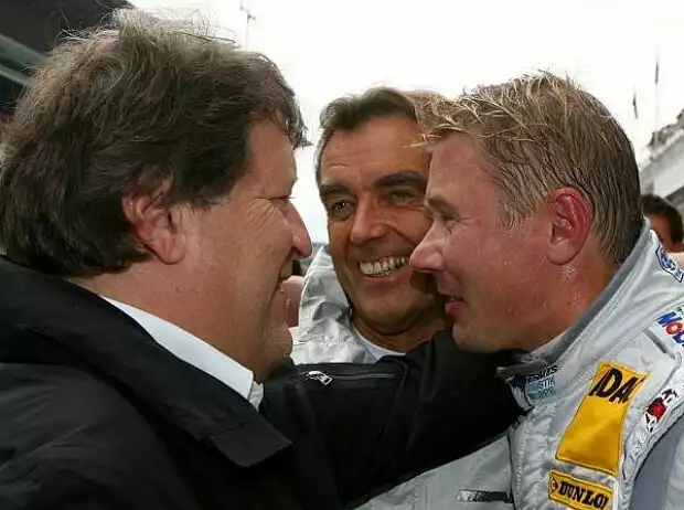 Norbert Haug, Mika Häkkinen Titel-Bild zur News: Norbert Haug, Mika Häkkinen