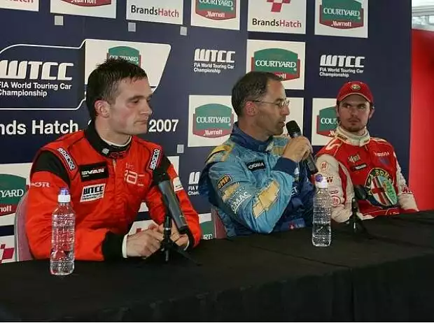 Pressekonferenz in Brands Hatch 2007 Titel-Bild zur News: Pressekonferenz in Brands Hatch 2007