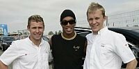 Tom Kristensen, Ronaldinho, Mattias Ekström