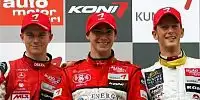 Podium in Barcelona 2007