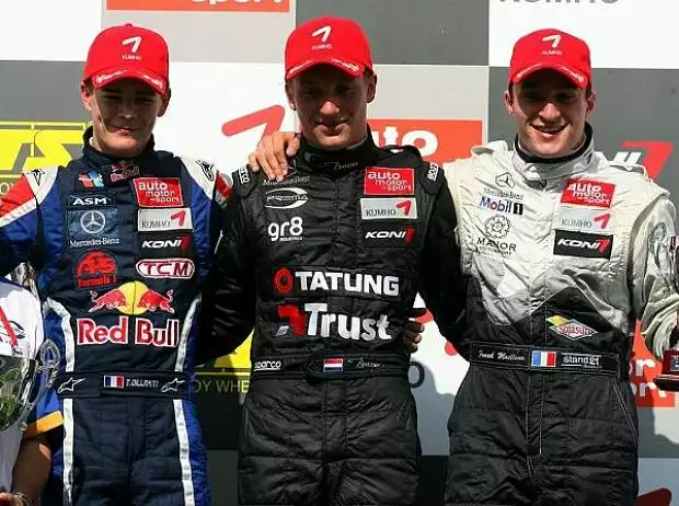 Podium in Barcelona 2007 Titel-Bild zur News: Podium in Barcelona 2007