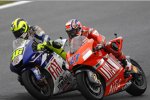  Valentino Rossi vor Casey Stoner