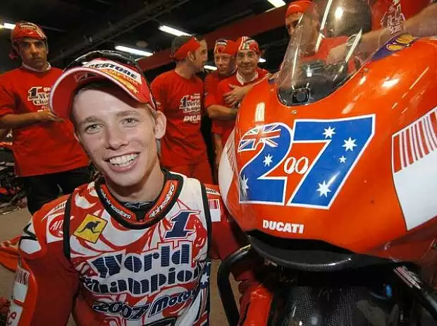 Casey Stoner Titel-Bild zur News: Casey Stoner
