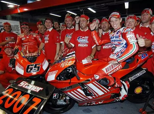 Titel-Bild zur News: Casey Stoner Ducati