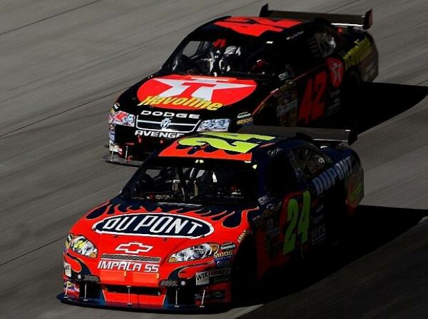 Juan Pablo Montoya Jeff Gordon Juan Pablo Montoya Jeff Gordon