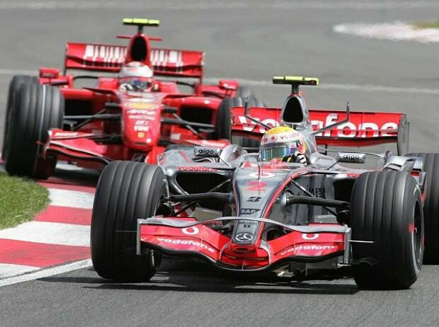 Titel-Bild zur News: Lewis Hamilton Felipe Massa