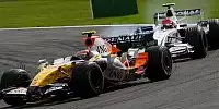 Heikki Kovalainen vor Robert Kubica
