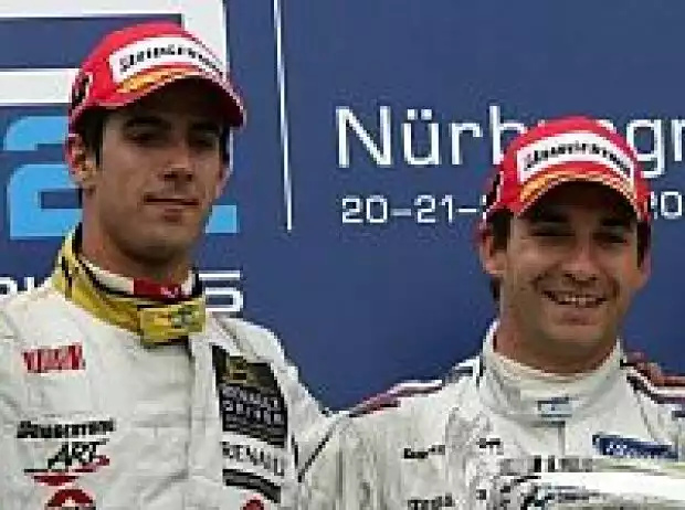 Lucas di Grassi, Timo Glock Titel-Bild zur News: Lucas di Grassi, Timo Glock