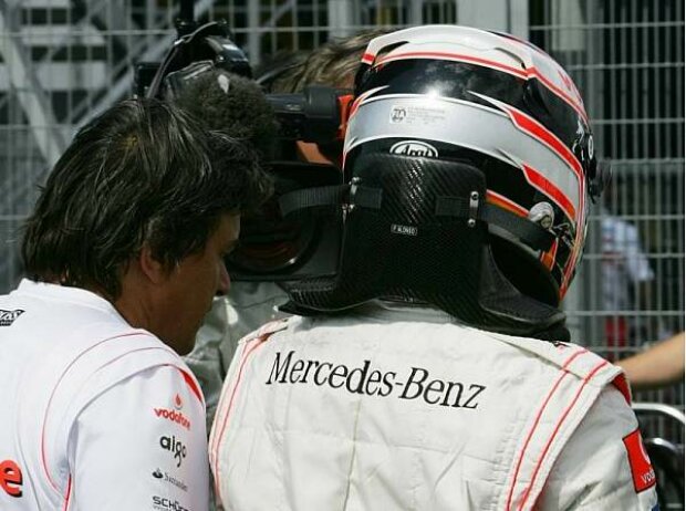 Titel-Bild zur News: Fabrizio Borra und Fernando Alonso