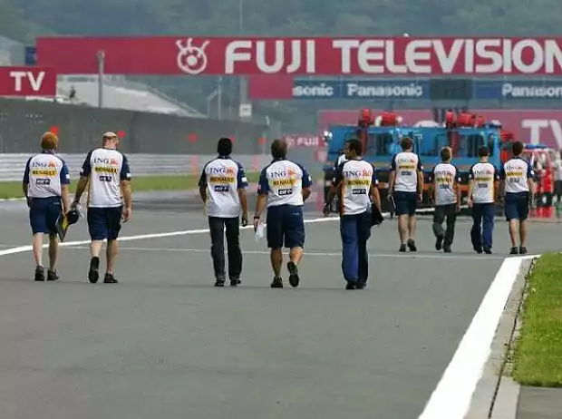 Giancarlo Fisichella und Heikki Kovalainen Titel-Bild zur News: Giancarlo Fisichella und Heikki Kovalainen