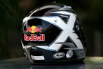 David Coulthard (Red Bull) gedenkt mit seinem Helmdesign dem tödlich verunglückten Colin McRae