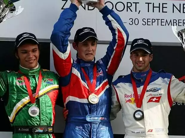 Adrian Zaugg, Oliver Jarvis, Neel Jani Titel-Bild zur News: Adrian Zaugg, Oliver Jarvis, Neel Jani