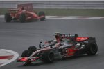 Fernando Alonso (McLaren-Mercedes) und Sebastian Vettel (Toro Rosso) 
