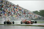 Felipe Massa (Ferrari) und David Coulthard (Red Bull) 