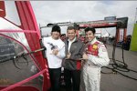 Robby Naish, Tom Kristensen und Mike Rockenfeller