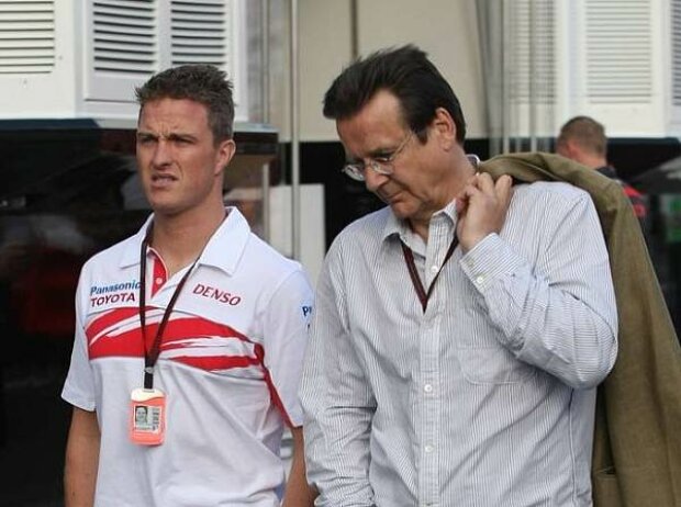 Ralf Schumacher und Hans Mahr Ralf Schumacher und Hans Mahr