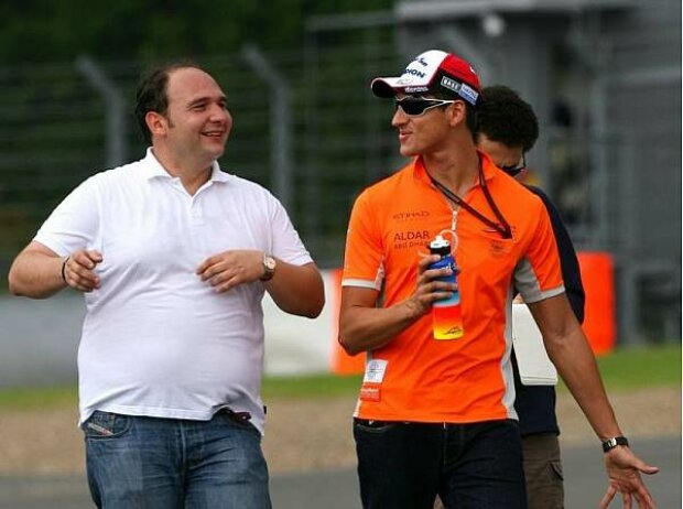 Colin Kolles und Adrian Sutil Colin Kolles und Adrian Sutil