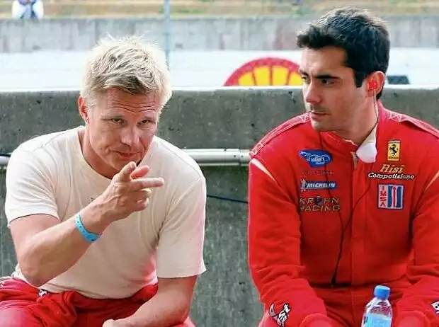 Mika Salo, Jaime Melo Titel-Bild zur News: Mika Salo, Jaime Melo