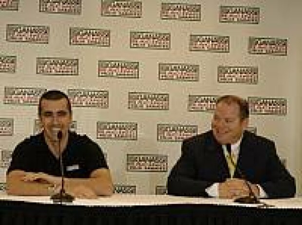 Dario Franchitti und Chip Ganassi Dario Franchitti und Chip Ganassi