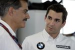 Mario Theissen (BMW Motorsport Direktor) und Timo Glock (BMW Sauber F1 Team)