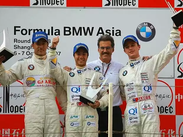 Podium in Shanghai 2007 Titel-Bild zur News: Podium in Shanghai 2007