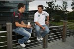 Christian Klien  (Honda F1 Team) und Timo Glock (BMW Sauber F1 Team) 