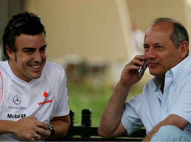 Fernando Alonso und Ron Dennis