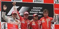 Bild zum Inhalt: WM-Entscheidung vertagt: Räikkönen gewinnt in China