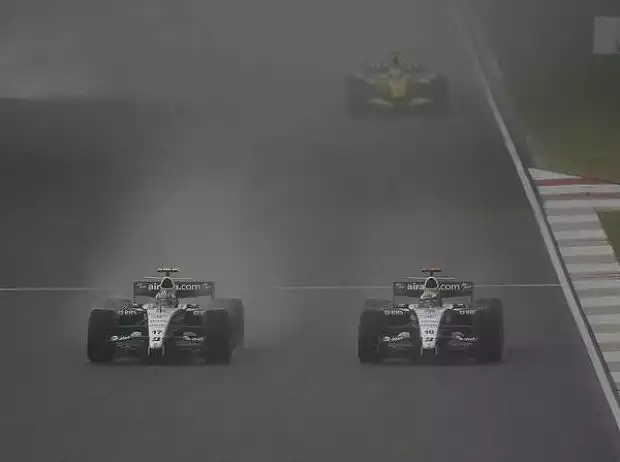 Alexander Wurz und Nico Rosberg Titel-Bild zur News: Alexander Wurz und Nico Rosberg