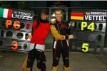 Vitantonio Liuzzi und Sebastian Vettel (Toro Rosso) 