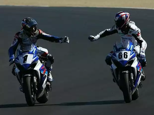 Ben Spies und Mat Mladin Titel-Bild zur News: Ben Spies und Mat Mladin