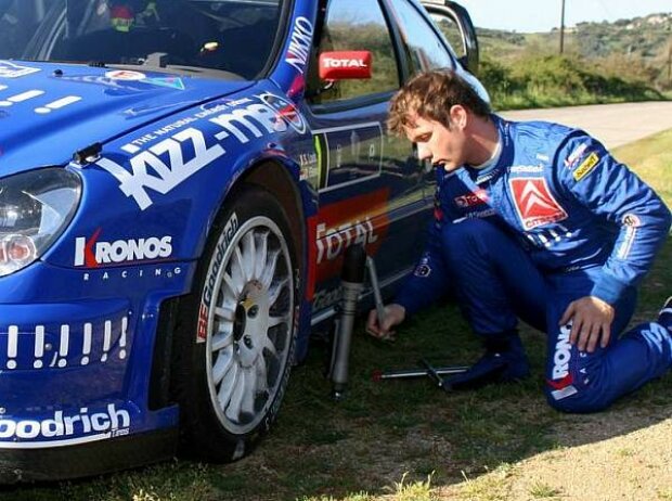 Titel-Bild zur News: Sébastien Loeb, Korsika 2006