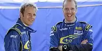 Petter Solberg mit Co-Pilot Phil Mills