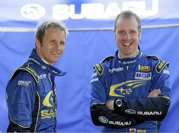 Petter Solberg mit Co-Pilot Phil Mills Titel-Bild zur News: Petter Solberg mit Co-Pilot Phil Mills