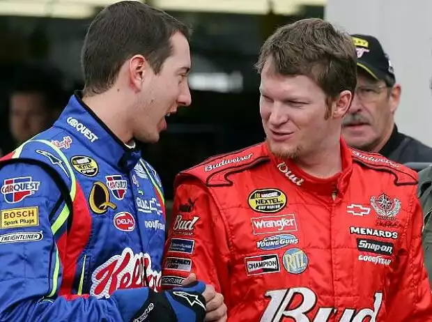 Kyle Busch Dale Earnhardt Jr. Titel-Bild zur News: Kyle Busch Dale Earnhardt Jr.