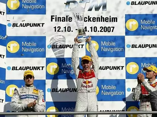 Bruno Spengler; Mattias Ekström; Martin Tomczyk Titel-Bild zur News: Bruno Spengler; Mattias Ekström; Martin Tomczyk