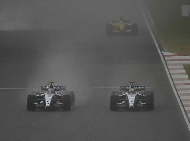 Alexander Wurz und Nico Rosberg