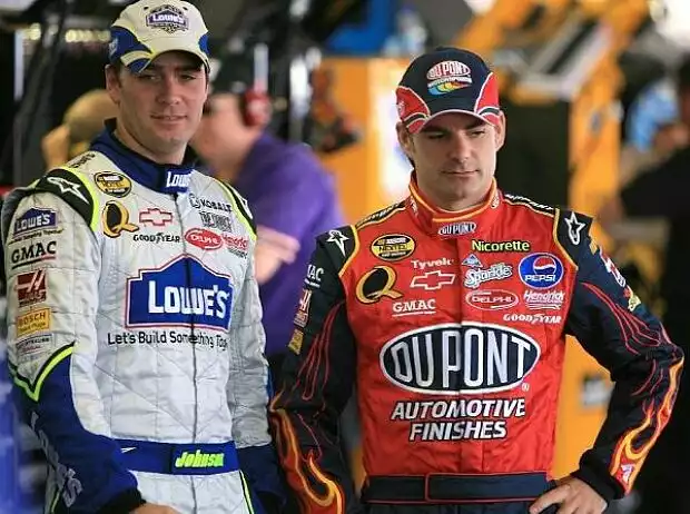Jimmie Johnson Jeff Gordon Titel-Bild zur News: Jimmie Johnson Jeff Gordon