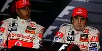 Lewis Hamilton und Fernando Alonso