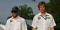 Nick Heidfeld mit Sebastian Vettel