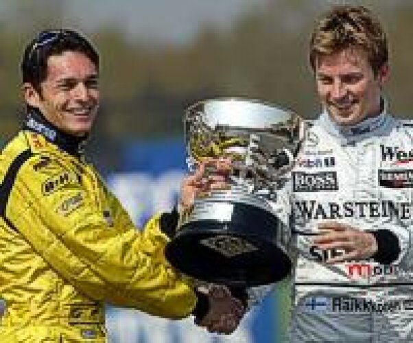 Fisichella und Räikkönen Fisichella und Räikkönen