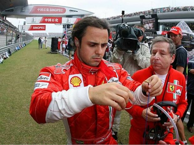 Titel-Bild zur News: Felipe Massa und Jean Todt
