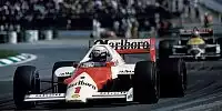 Alain Prost vor Nigel Mansell
